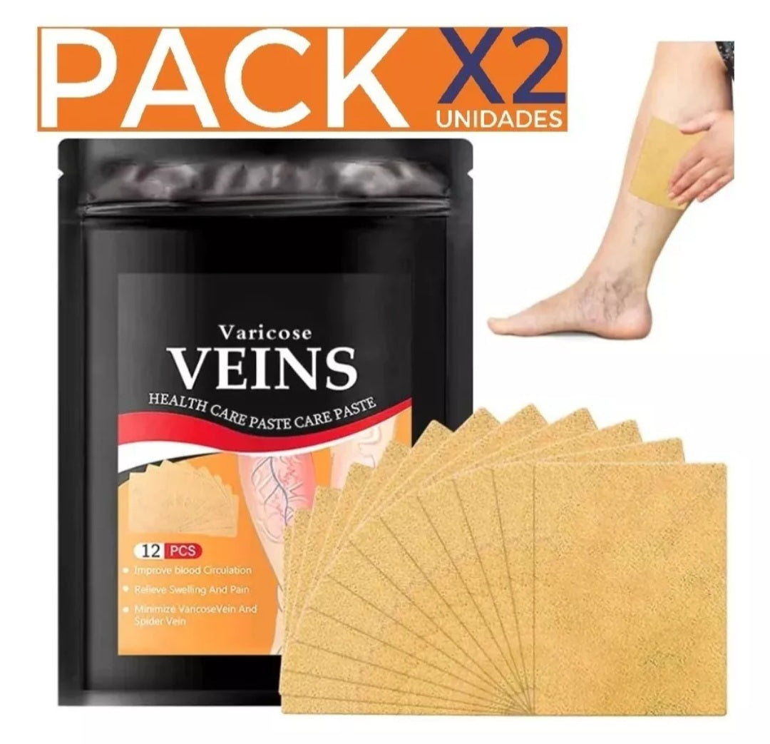 Pack 24 Parches Para Varices