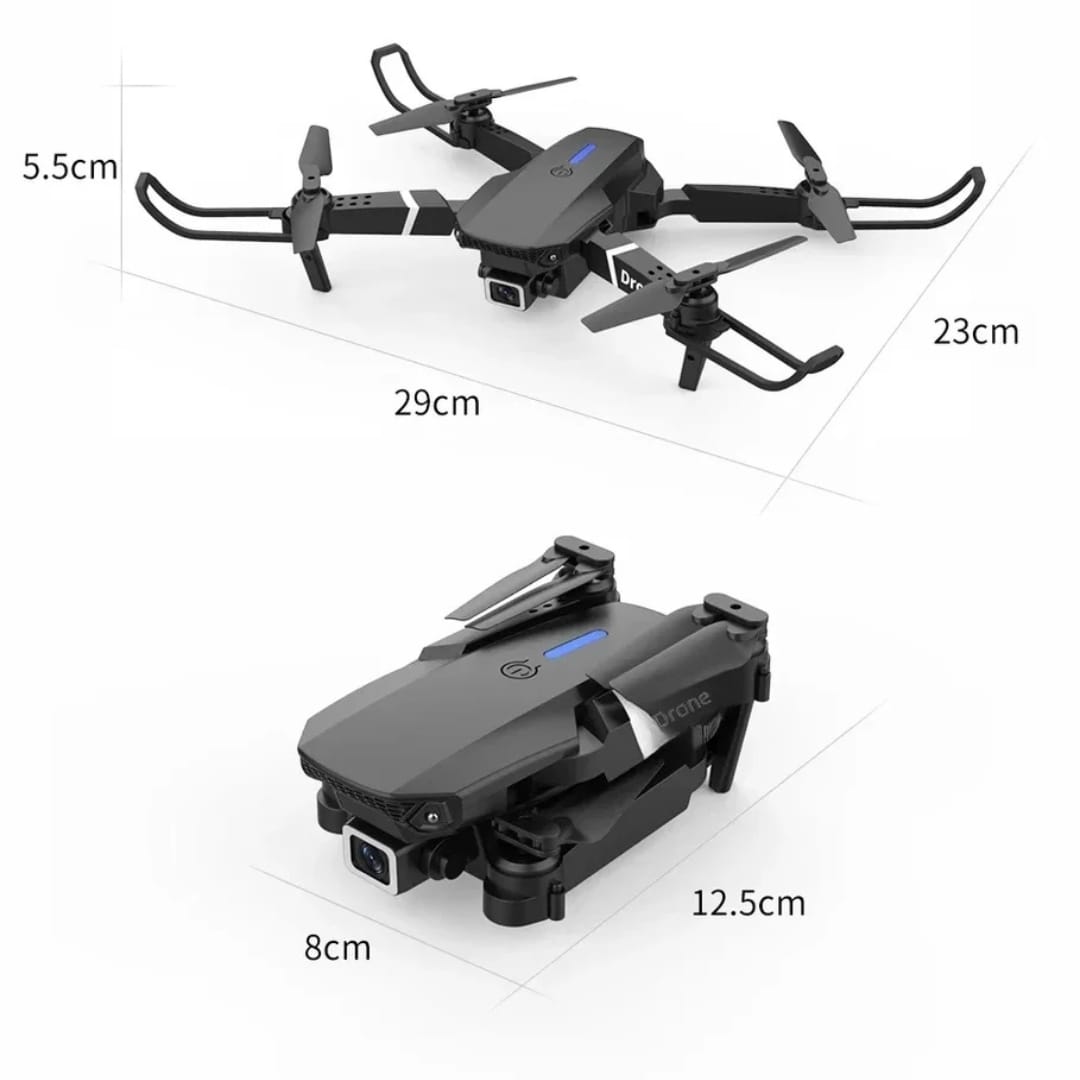 Mini Drone 4k Uhd 24 Ghz Ready E88 Pro