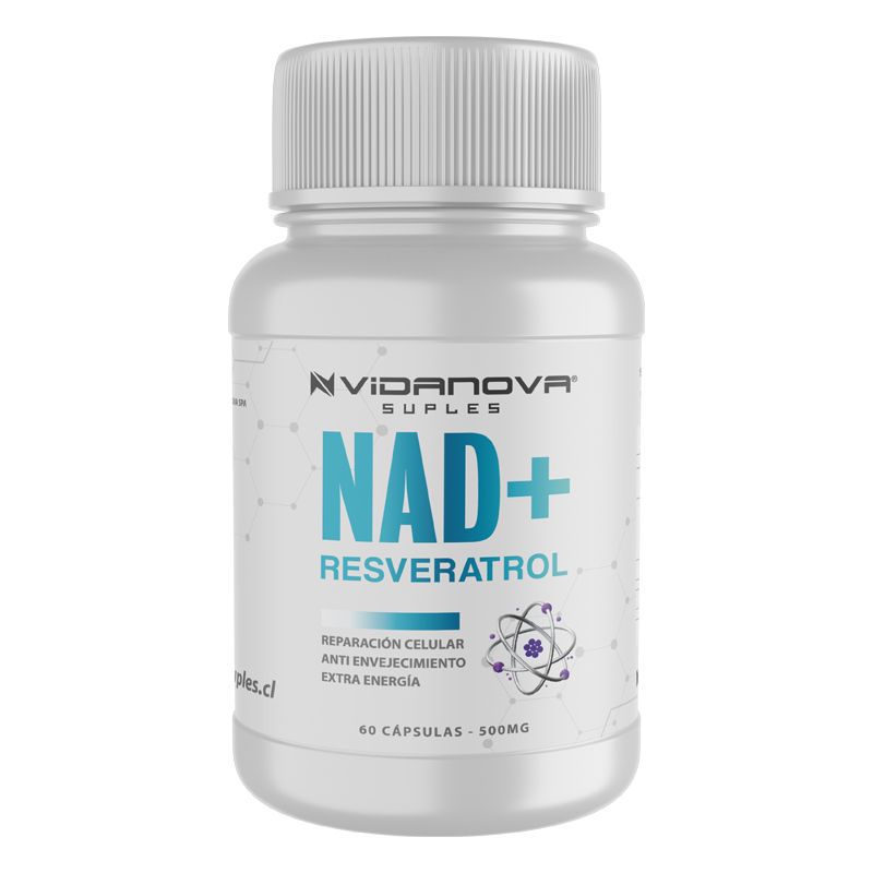 Nad+Resveratrol 500mg 60 Caps Original