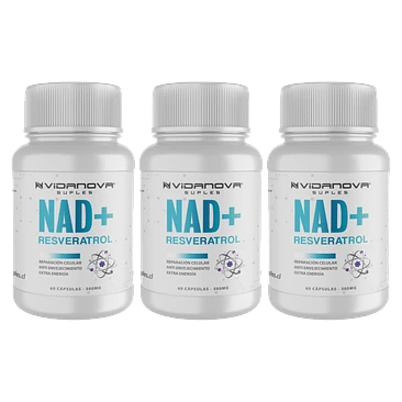 Nad+Resveratrol 500mg 60 Caps Original